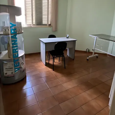 Espaço laboratorial para exames e consultas